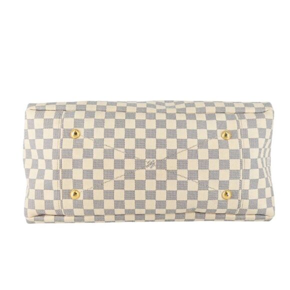 Louis Vuitton Artsy MM Damier Azur Hobo Bag White - Picture 3 of 8